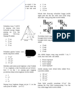 Soal Matematika Kelas 8 Semester Genap 2021