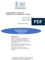 REFERENTIEL DOC JURIDIQUE - Mon Exposé