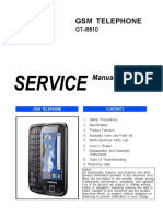 Manual de Serviço - Samsung Galaxy 551 GT-I5510 - GT-I5510T