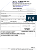 Proforma Invoice: P.I.NO. / Date