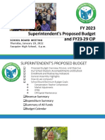FY 2023 Superintendent's Proposed Budget 1.20.2022