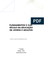 Fundamentos e Currículo Da Educação de Jovens e Adultos (1)