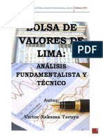Bolsa de Valores de Lima - Análisis Fundamentalista y Técnico