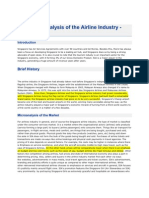 Economic Analysis of The Airline Industry
