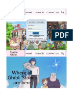 Sign Up For Studio Ghibli: Email Address