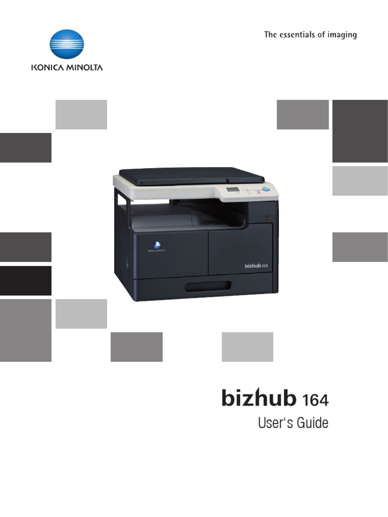 bizhub-164 Uputstvo | Image Scanner | Trademark