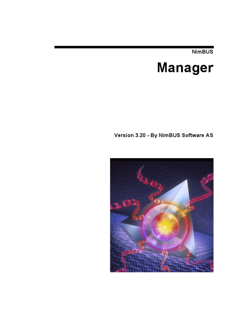 Introduction to the NimBUS Manager A Guide to Using the Primary