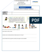 Propuesta de actividades físicas en ambientes saludables