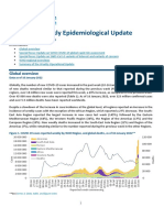 COVID-19 Weekly Epidemiological Update: Global Overview