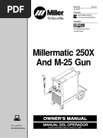 Millermatic 250x Manual