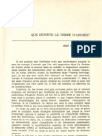 Jean Duvignaud - Que Signifie le Terme D'Anomie - 1973 - Rev. Est. Sociais