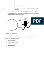 Types of Agents: What Are Agent and Environment?
