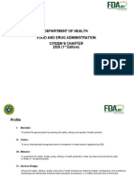 FDA Citizen's Charter CDRR - CPR - 22 December 2020