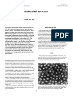 Time Dependent Effects of EDTA On Dentin - En.id