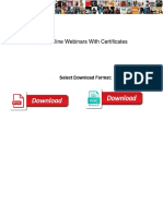 Free Online Webinars With Certificates