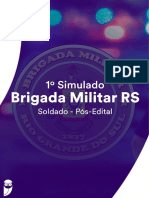 Sem Comentario 1o Simulado Brigada Militar Rs Cargo Soldado Pos Edital 09 01 Docx