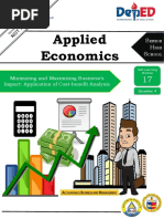 Applied Economics: Minimizing and Maximizing Business's Impact: Application of Cost-Benefit Analysis