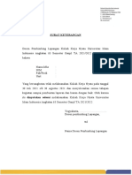 Surat Keterangan Selesai KKN 63