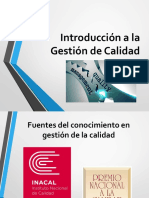 Introducción a la Gestión de Calidad