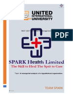 MGT 1307: Managerial Analysis of SPARK Health Limited