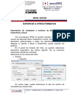 SPSS Exportar