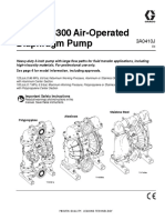 Husky 3300 Air-Operated Diaphragm Pump: Operation