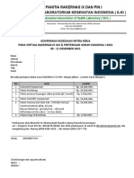 Form Kesediaan Mitra Rakernas Ix Pin i Ilki 2021