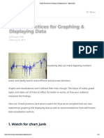 Req - 1 - Best Practices For Graphing and Displaying Data