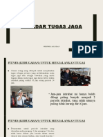 9. STANDAR TUGAS JAGA