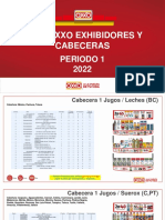 PromOXXO Exhibidores y Cabeceras P1 2022