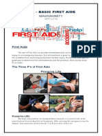 Basic First Aide (MAGNANIMITY)