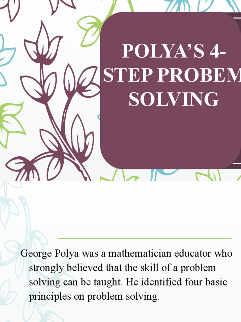 Problem Solving for Math Enthusiasts | PDF | Cognition