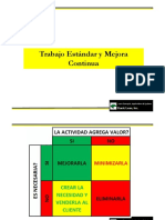 Trabajo Estandarizado y Mejora Continua 2021