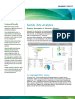 Mobile Data Analytics: Features & Benefits Enabling Monetization of Subscriber Behavior