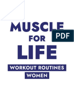 MFL Women Workout Routines