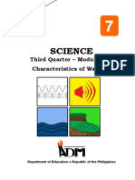 Science: Third Quarter - Module 4A Characteristics of Waves