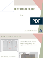 Preparation of Plans: Semester 5