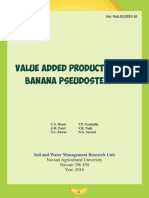 Value Added Products From Banana Pseudostem - 16.04.2020