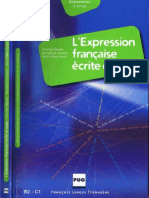 Expression Française Écrite Et Orale FrenchPDF