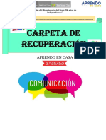 Carpeta de Recuperacion Comunicacion 3ero Pilar