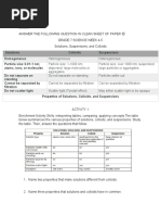 Differences Between Colloids and Suspensions | PDF | Suspension ...