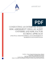 Internal Audit Risk Assessment White Paper 08-31-17