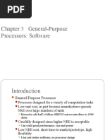 Chapter 3 General-Purpose Processors: Software