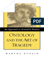 (S U N Y Series in Ancient Greek Philosophy) Martha Husain - Ontology and the Art of Tragedy_ an Approach to Aristotle's Poetics (S U N Y Series in Ancient Greek Philosophy)-State Universit