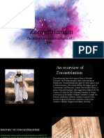 Zoroastrianism Zoroastrianism: The Ancient Pre-Islamic Religion of Iran The Ancient Pre-Islamic Religion of Iran