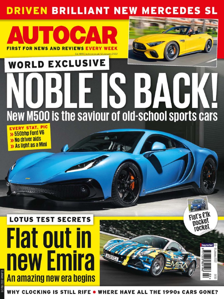 Autocar UK-12 January 2022, PDF, Electric Vehicle