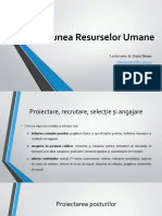 Curs 2. Gestiunea Resurselor Umane