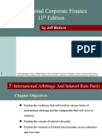 Chapter 3 - ICF11e - ch07 - International Arbitrage and Interest Rate Parity