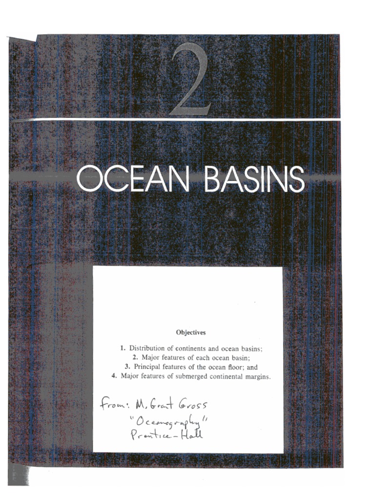 Oceanography, Chapter 2 Ocean Basins | PDF | Island | Volcano