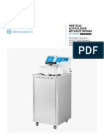 Sterilization: Vertical Autoclaves Without Drying